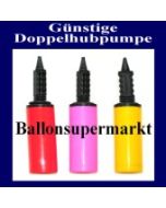 Günstige Ballonpumpe mit Doppelhub