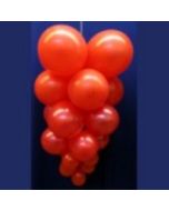 Ballontrauben mit Luftballons 20 Stück Rot