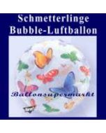 Schmetterlinge, Bubble Luftballon (mit Helium)