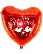 Just Married (Rotes Herz)