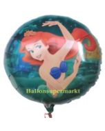 Arielle, Luftballon, Walt Disney, Meerjungfrau, Ballon aus Folie (ohne Helium)