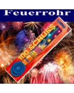 Feuerwerk, Feuerrohr, 100 Schuss