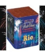 Feuerwerk, Rio, Bombettenbatterie-Feuerwerk