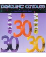 Geburtstag  Dangling Cutouts 30