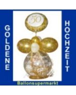 Geschenkballon Goldene Hochzeit