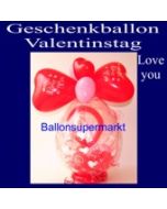 Geschenkballon &quot;I Love You&quot; Valentinstag