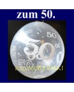 50. Jubiläum, Geschenkballons, Stuffer, Goldene Hochzet, 50. Geburtstag