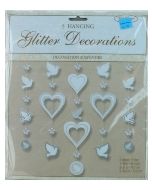 HochzeitsDeko &quot;Hanging Glitter&quot;