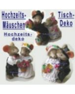 Hochzeitspaare, Hochzeitsdeko, Hochzeitsmäuschen