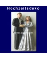 Hochzeitspaar, Hochzeitsdeko, Silberne Hochzeit 01