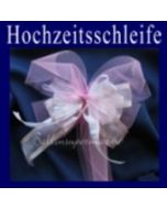 Hochzeitsschleife, Hochzeitsdeko-Zierschleife 02