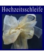 Hochzeitsschleife, Hochzeitsdeko-Zierschleife 05