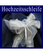 Hochzeitsschleife, Hochzeitsdeko-Zierschleife 06