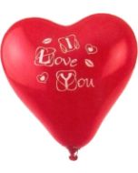 Luftballons &quot;I love You&quot; Herz
