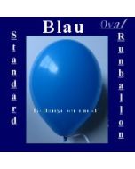 Luftballons Standard R-O 27 cm Blau 100 Stück