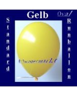 Luftballons Standard R-O 27 cm Gelb 100 Stück