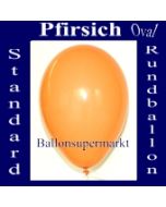 Luftballons Standard R-O 27 cm Pfirsich 10 Stück