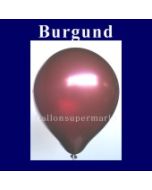 Luftballons Metallic 25 cm Burgund R-O 100 Stück