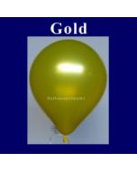 Luftballons Metallic 25 cm Gold R-O 100 Stück