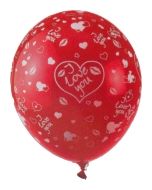 Luftballons &quot;I love You&quot;