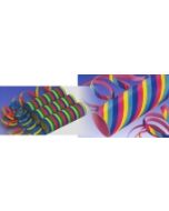 3 Rollen Luftschlangen, Papierschlangen Festdekoration zu Karneval und Fasching