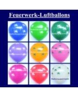 Motiv-Luftballons-Feuerwerk