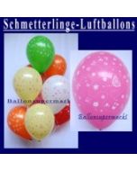 Motiv-Luftballons-Schmetterlinge