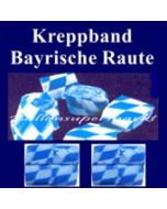 Bayrische Raute Kreppband, Festdekoration bayrische Wochen