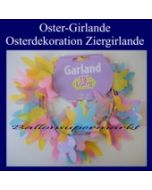 Ostergirlande, Osterdekoration, Ziergirlande zu Ostern