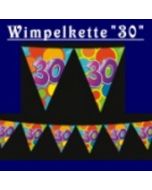 Wimpelkette &quot;30&quot;