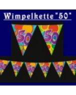 Wimpelkette &quot;50&quot;