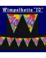 Wimpelkette &quot;70&quot;