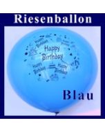 Riesenballon-Geburtstag-Happy-Birthday-Blau-(Helium)