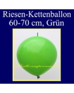 Riesen-Girlanden-Luftballon, 60-70 cm, Grün, 1 Stück