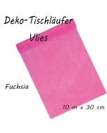 Tischläufer, Tischdecke, Vlies, fuchsia