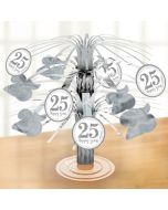 Mini-Tischständer 25 Happy Years zur Silberhochzeit