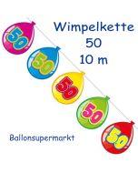 Wimpelgirlande Balloonshape 50