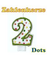 Zahlenkerze 2