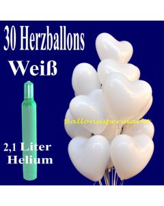 ballons-helium-set-hochzeit-30-weisse-herzluftballons-2,1-liter-helium-zur-hochzeit