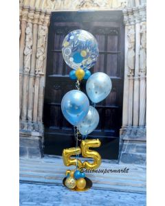 Geburtstags Ballon-Bouquet mit Geburtstagzahl 
