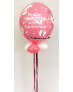 Bubbles Luftballon zur Geburt