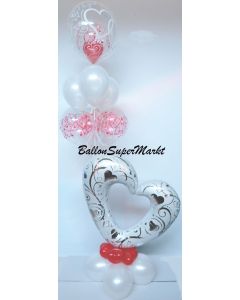 Ballon-Bouquet-Verschlungene Herzen