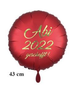Abi 2022 geschafft! Luftballon mit Helium