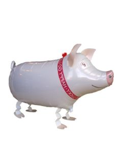 Airwalker, Laufende Tiere, Schweinchen ohne Helium