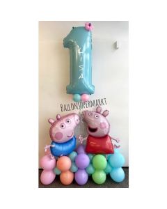 Luftballon-Deko-Peppa-Pig