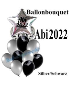 Ballon-Bouquet Abi 2022 mit 12 Luftballons