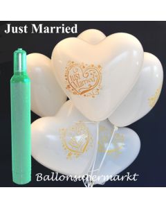 ballons-helium-set-just-married-hochzeit-herzluftballons-maxi
