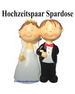 Hochzeitspaar Spardose, Brautpaar Tischdekoration Hochzeit