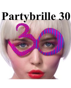 Party-Brille zum 30. Geburtstag