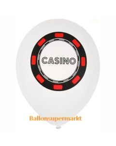 Casino Luftballons, 8 Stück